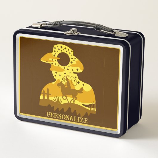 Westerne Cowboy Horse Lasso Wild West - Gepersonal (Voorkant)