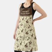 Westerne Cowboy Horse Rodeo - Gepersonaliseerd Schort (Insitu)