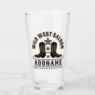 Westerne Cowboy laarzen ADD NAAM Sheriff Spurs Sal Glas