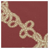 Westerne Cowboy Lasso Print Stof (Close Up)
