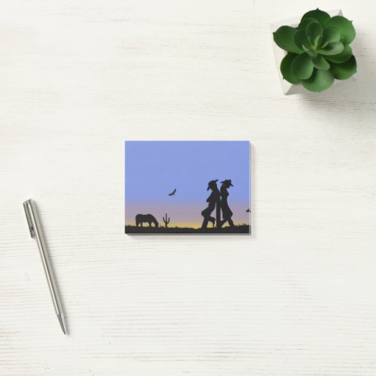 Westerne Cowboy Post-it® Notes (Kantoor)