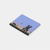 Westerne Cowboy Post-it® Notes (Schuin)