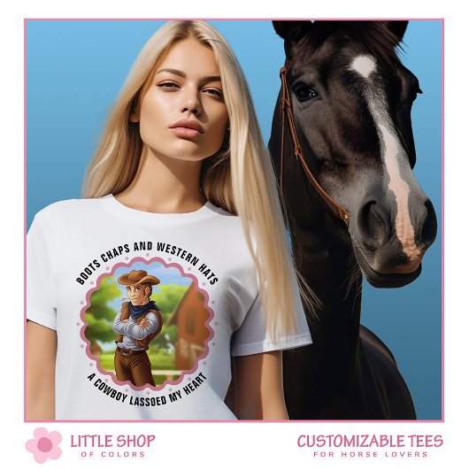 Westerne Cowboy Ranch  T-shirt