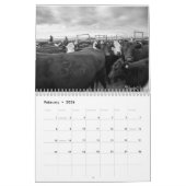 Westerne Cowboy Ranching Calendar Kalender (Feb 2026)