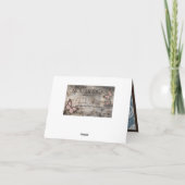 Westerne Cowboy Rocking Horse Bandanna Bedankt (Achterkant)