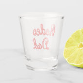 Westerne Cowboy Rodeo Dad Shot Glas (Achterkant)