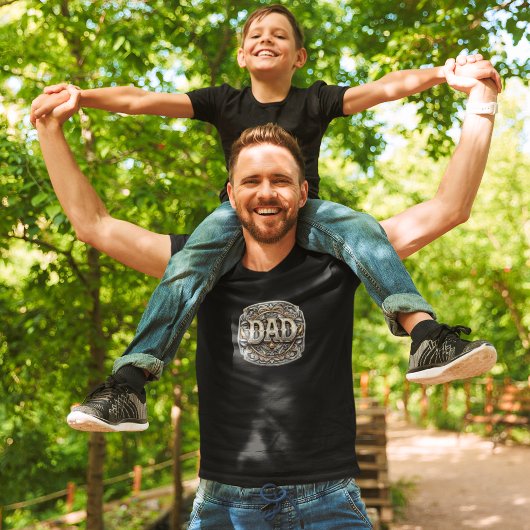 Westerne Cowboy Rodeo DAD Vaderdag T-shirt