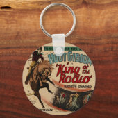 Westerne Cowboy Rodeo Sleutelhanger (Voorkant)