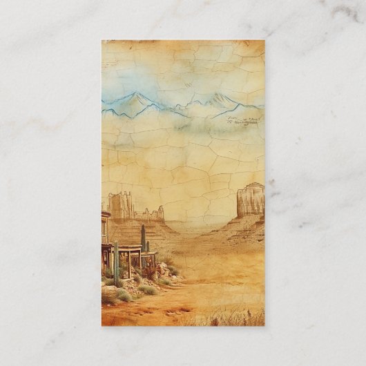 Westerne Cowboy Rustic Country Wedding Informatiekaartje (Achterkant)