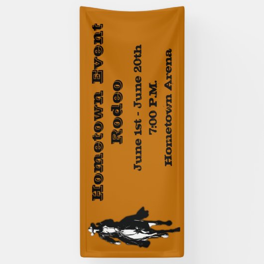 Westerne Cowboy Spandoek (Verticaal)