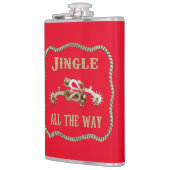 Westerne Cowboy Spurs Jingle helemaal Heupfles (Links)