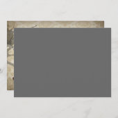 westerne cowboybruiloft in nood kaart (Voorkant / Achterkant)