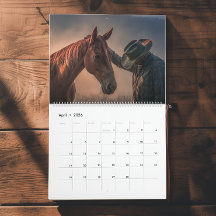 Westerne cowboykalender