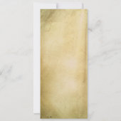 westerne cowboylaarzen bruids doucheuitnodigingen kaart (Achterkant)