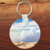  Westerne cowboys, afgedekt door Wyeth Sleutelhanger (Voorkant)