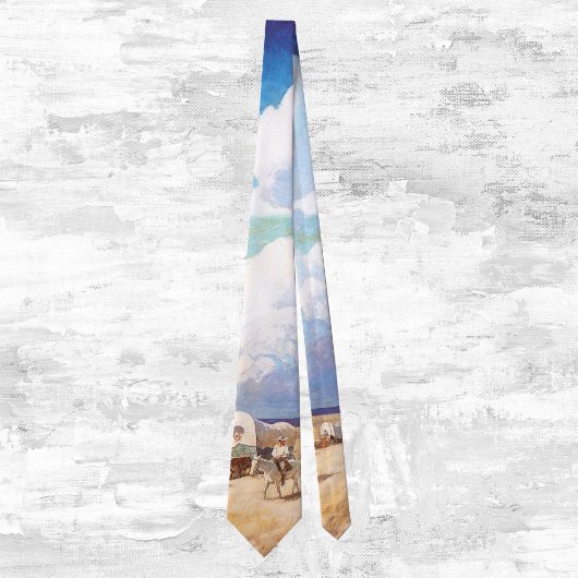  Westerne cowboys, afgedekt door Wyeth Stropdas