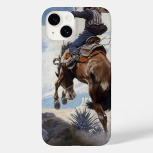 Westerne cowboys, Bucking by NC Wyeth Case-Mate iPhone 14 Hoesje