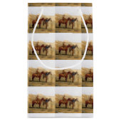 Westerne Cowboys Gift Bag Klein Cadeauzakje (Achterkant)