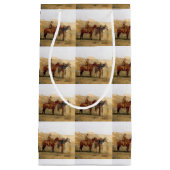 Westerne Cowboys Gift Bag Klein Cadeauzakje (Voorkant)