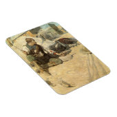  Westerne cowboys, Hopby NC Wyeth Magneet (Rechterzijde)