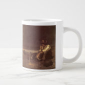 Westerne cowboys, Plains Herder by NC Wyeth Jumbo Beker (Rechts)