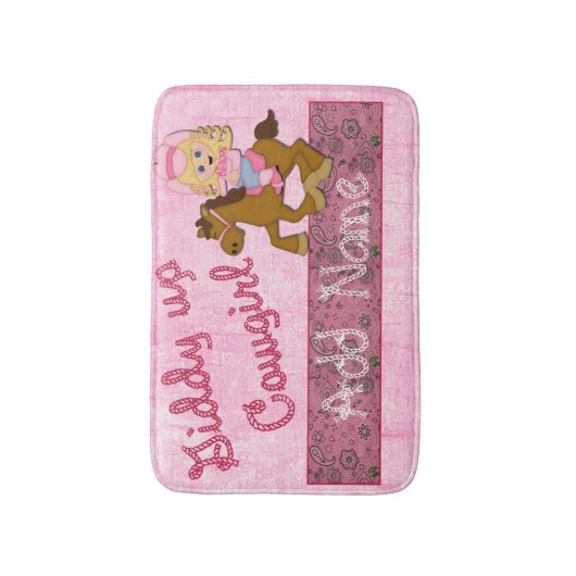 Westerne Cowgirl Room Rug Mat Home Decor (Voorkant Verticaal)