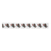 Westerne Craft Floral Gift Ribbon Bronc Rider Lint (Voorkant)