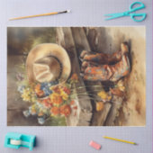 westerne dagen tissuepapier (Craft)