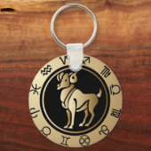 Westerne dierenriem - Ram Sleutelhanger (Voorkant)