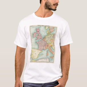 Westerne Europa-communicatie T-shirt
