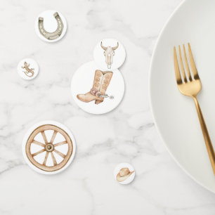 Westerne feestdag van Rodeo Confetti