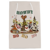 Westerne feestdieren Kerstmis Medium Cadeauzakje (Voorkant)