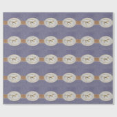 Westerne gordel en gordel cadeaupapier (Vlak)