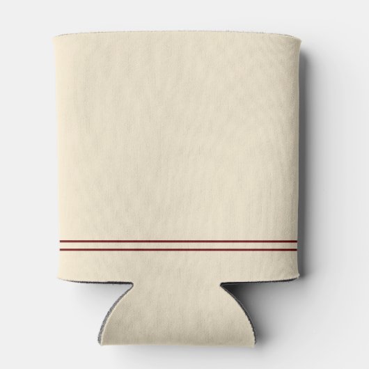 Westerne Hoefijzers bruiloft Blikjeskoeler (Achterkant)