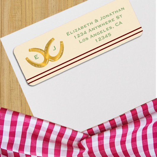 Westerne Hoefijzers bruiloft Etiket