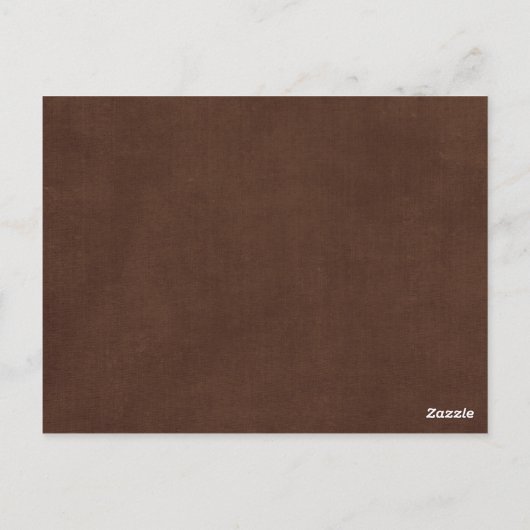 Westerne Hoefijzers Trouwtafel Nummer Briefkaart (Achterkant)