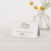 Westerne Horse Rustic Ivory Country Wedding Escort (Voorkant)