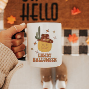 Westerne Howdy Halloween Groovy Mok