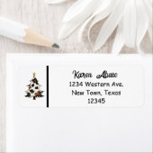 Westerne kerst etiket (Insitu)