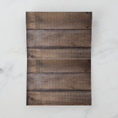 Westerne kerstbeker die de Snowman en het Paard va Feestdagen Kaart (Binnen)