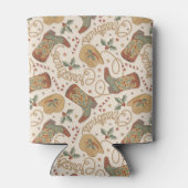 Westerne kerstlaarzen en Petten Blikjeskoeler (Achterkant)