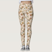 Westerne kerstlaarzen en Petten Leggings (Voorkant)