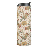 Westerne kerstlaarzen en Petten Thermosbeker (Gedraaid links)