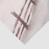 Westerne Kerstman te paard Country Christmas Tissuepapier (Detail)