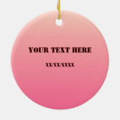 Westerne kerstversiering van Cowgirl Keramisch Ornament (Achterkant)