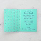 Westerne kleine cowboy eerste verjaardag rodeo cus kaart (Binnen)