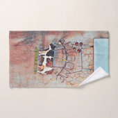 Westerne Koe Oostenrijk Bad Handdoek (Handdoek)
