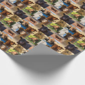 Westerne koeien cadeaupapier (Hoek)