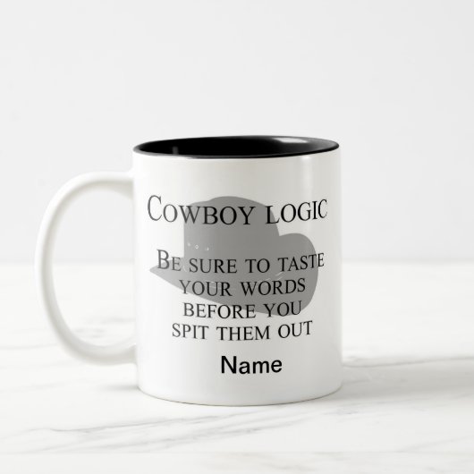 Westerne koffie Mok | Cowboy Mok (Links)