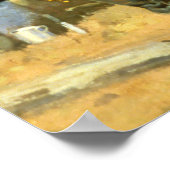 Westerne kunst "Cavalrymans ontbijt" Poster (Hoek)